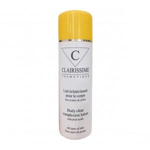 Clairissime Lait Eclaircissant pour le Corps aux Acides de Fruits