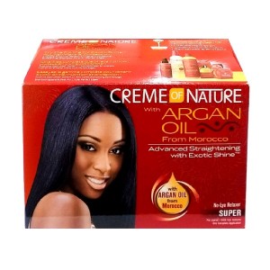 Creme of Nature Argan Oil No Lye Relaxer Super