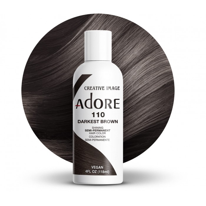 Adore 110 Darkest Brown Semi-Permanent