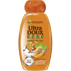 Garnier Ultra Doux Enfants Shampoo 2 en 1 Abricot Coton