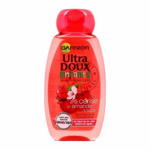 Garnier Ultra Doux Enfants Shampooing 2 en 1 Cerise Amande Douce