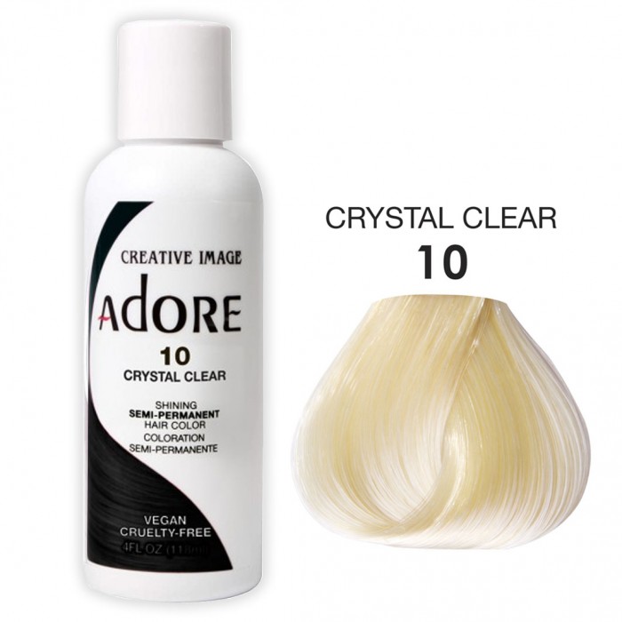 Adore 10 Crystal Clear Semi-Permanent