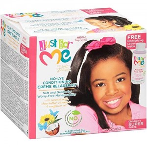 Just for Me No Lye Conditioning Creme Relaxer Kit Super